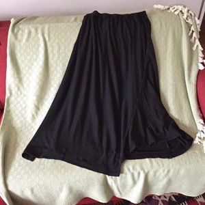 Cut Loose Black Skirt